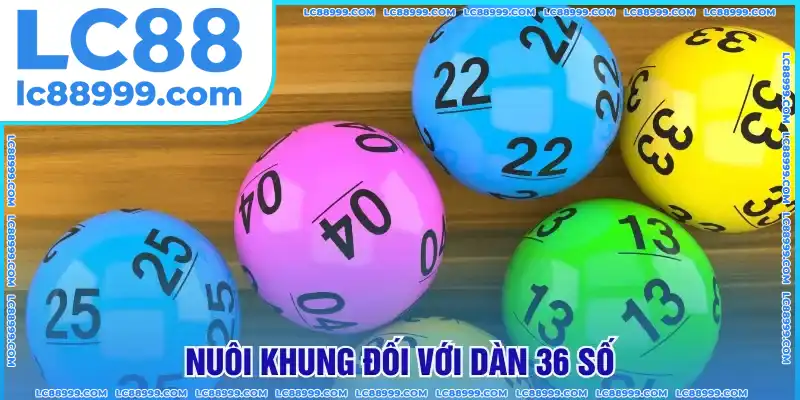 Nuôi khung đối với dàn 36 số Nuôi khung đối với dàn 36 số