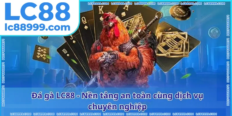 Đá gà LC88 - Nền tảng an toàn cùng dịch vụ chuyên nghiệp